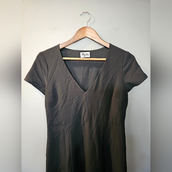 Show Me Your MuMu Geneva Black Maxi Dress Womens Size M - Picture 2 of 5